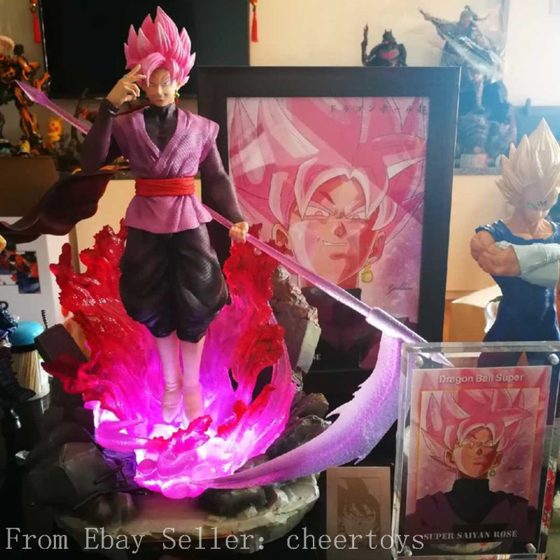 goku rose figure